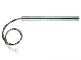 Omega CIR Series Cartridge Heater with Incoly sheath, 2000 W, 113 W/in<sup>2</sup>, 240 V AC-
