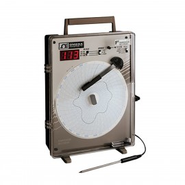 Omega CT87 Series Circular Chart Recorder, J thermocouple, -40 to 120°F-