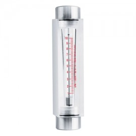 Omega FL7000 Series Variable Area Flow Meter, water, 2 to 20 GPM, 1 NPT female-