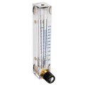 Omega FL-2000 Series Acrylic Flow Meter, air, 7.93 to 79.25 GPM, 1/4" NPT female-