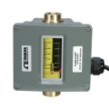 Omega FL-6100B Series In-Line Flow Meter with limit switches, 0.2 to 2 GPM, 1/2" NPT female-