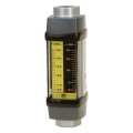 Omega FL-6000A Series In-Line Flow Meter, water, 0.5 to 5 GPM, 1/2" NPT female-