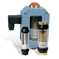 Omega FLMH Series In-Line Liquid Flow Meter, oil, 0.1 to 1 GPM, 1/4" NPT female, brass-