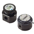 Omega FPD3000 Series Positive Displacement Flow Meter, 0.5 to 26 GPH, 1/4"-