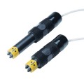 Omega FST-200 Series PP Thermal Dispersion Flow Switch, 3/4" to 1-1/2" NPT male, 1 A SPST-