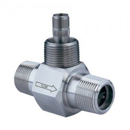 Omega FTB-1400 Series Turbine Flow Meter with amplified pulse output, liquid, 0.75 to 7.5 GPM, 1" NPT-