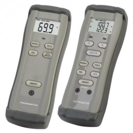 Omega HH12C Handheld Thermocouple Thermometer, 2-channel, Type K, -200 to 1372°C-