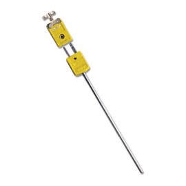 Omega KMQXL-040G-24 Quick Disconnect Thermocouple Probe, type K grounded, Super OMEGACLAD<small><sup>&amp;reg;</sup></small> XL, 32 to 1472&amp;deg;F-