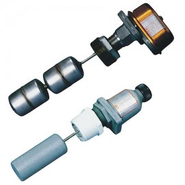 Omega LV-1203 Interrupteur de niveau de liquide en PPS, flotteur en Hastelloy C-