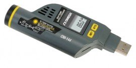 Omega OM-144 Temperature and Humidity Data Logger with infrared sensor and LCD, -4 to 158°F, 0 to 100% RH-
