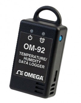 Omega OM-92 Enregistreur de donn&amp;eacute;es de temp&amp;eacute;rature et d'humidit&amp;eacute;, -30 &amp;agrave; 80&amp;deg;C, &amp;plusmn;0.3&amp;deg;C-