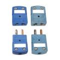 Omega OSTW-E-M Standard Thermocouple Connector with write-on window, type E male, glass-filled nylon, IEC color code-