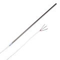 Omega PR-10 Series RTD Probe, 100 Ω, -328 to 1112°F, 1/4 dia x 2", 4-wire-