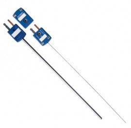 Omega SCASS-020G-6 304 SS Thermocouple Probe, type K, 0.020 dia x 6", grounded-