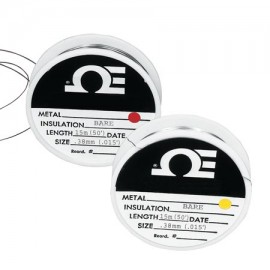Omega SPCI-005-500 Uninsulated Thermocouple Wire, 36 AWG, 500', type J (-)-