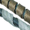 Omega S&amp;eacute;rie SWH Ruban chauffant large &amp;agrave; isolation robuste avec fils d'alimentation, 3135 W, 1.24 W /cm&amp;sup2;, 240 V, fibre de verre, 82.55 mm x 3.05 m-