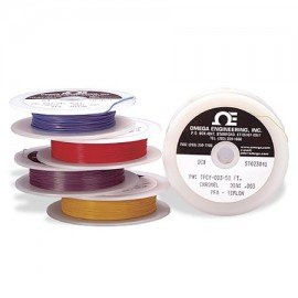 Omega TFCP-010-1000 Insulated Thermocouple Wire, type T, 30 AWG, 100', PFA, solid-
