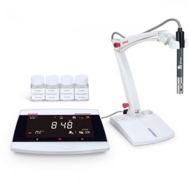 OHAUS AB33EC-F Conductim&amp;egrave;tre Aquasearcher avec ensemble d'&amp;eacute;talonnage de conductivit&amp;eacute; et sonde, 0.001 &amp;mu;S/cm &amp;agrave; 1000 mS/cm-