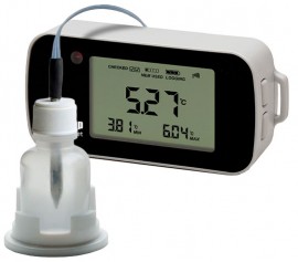 Onset HOBO CX402-T430 Enregistreur de donn&amp;eacute;es de temp&amp;eacute;rature InTemp, sonde de 3.99 m, bouteille de 30 ml-