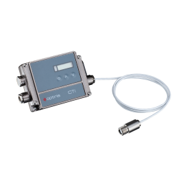Optris CTi 1M Series IR Pyrometer with standard focus lens, 0 to 1 &amp;mu;m, 662 to 3992&amp;deg;F, 75:1, 9.8' cable-