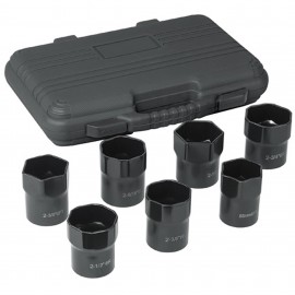 OTC 4542 Ensemble de douilles pour contre-&amp;eacute;crou de roulement de roue, lot de 7, entra&amp;icirc;nement 12.7 mm-