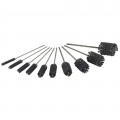 OTC 7011 Ensemble de honoirs cylindriques, 9.52 &amp;agrave; 50.8 mm, lot de 10-