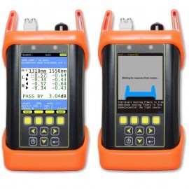 OWL F7BMX Fiber 7 Bi-Directional Optical Loss Test Kit-