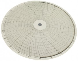 Partlow 214410 Replacement Charts, 10", 12h, 0 to 400, Box of 100-