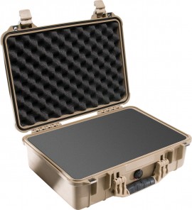 Pelican 1500 Medium Case, Desert Tan-