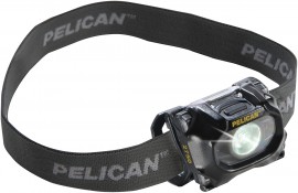 Pelican 2750 C Lampe frontale, noire, 259 lumens-