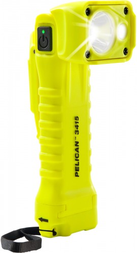 Pelican 3415 Right Angle Light, yellow, 336 lumens-