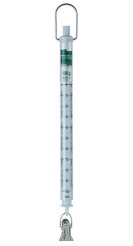 PESOLA 10100 Light-Line Metric Spring Scale, 100g-