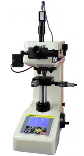 Phase II 900-392C Micro Vickers Hardness Tester with Auto Turret and Manual Software-