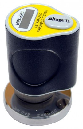 Phase II MET-HRC Mini MET Hardness Tester for Rockwell C Scale, Steel Only-