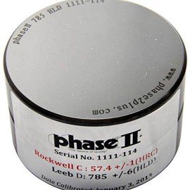Phase II PHT130001-CERT   Test Block for Leeb &amp;quot;D&amp;quot;, -