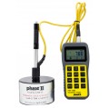 Phase II PHT-1800C Portable Hardness Tester with D impact device and certified test block-