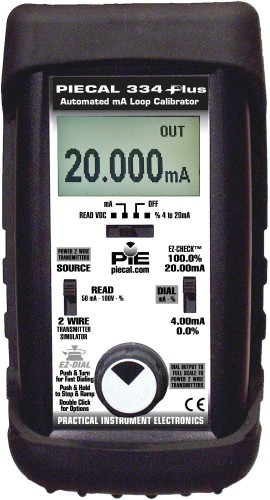 PIECAL 334PLUS Milliamp Loop Diagnostic Calibrator-