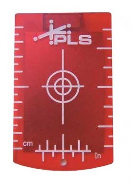 PLS PLS-308 Red Floor Stand Laser Level Target-