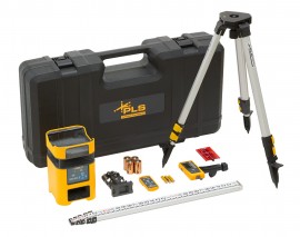 PLS HV2R Red Rotary Laser Combo Kit-