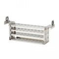 PolyScience 510-674 Stainless-Steel Test Tube Rack, 10 to 13 mm, holds 30-