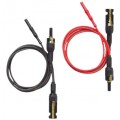 Pomona PVLEAD3 MC4 Solar Clamp Test Lead Set, 41 to 104&amp;deg;F, 20 A-