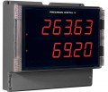 Precision Digital PD2-6363-7H7 Helios 4-Relay Dual Pulse Input Flow Rate/Totalizer, 12 to 24VDC, 4 to 20mA Output-