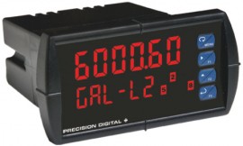 Precision Digital PD6000-7H2 Indicateur de processus ProVu SunBright, 12-24 V CC, 2 relais-