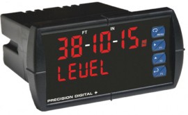 Precision Digital PD6001-6H2 ProVu Feet/Inches Digital Panel Meter, 1/8 DIN, 2 Relays-