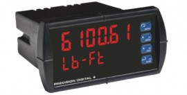 Precision Digital PD6100-7R7 Indicateur de tableau num&amp;eacute;rique ProVu pour jauge de contrainte/cellule de charge/mV, 4 sorties relais/courant-