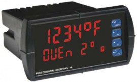 Precision Digital PD7000-6R0 Indicateur de tableau num&amp;eacute;rique de temp&amp;eacute;rature ProVu, 85 &amp;agrave; 265 V CA-