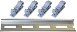 Precision Digital PDA1002 DIN Rail Mounting Kit for Two Expansion Modules-