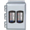Precision Digital PDA2502-V Plastic NEMA 4X Vertical Enclosure, 11.7 x 8.4 x 5.1in, 2 Cutouts-