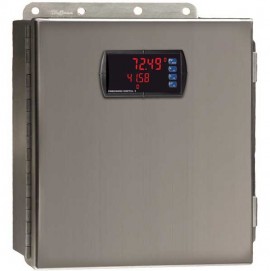 Precision Digital PDA2604-1 Bo&amp;icirc;tier horizontal NEMA 4X en acier inoxydable, 13.5 x 12.9 x 6&amp;quot;, 1 d&amp;eacute;coupe-