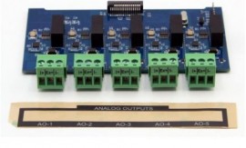 Precision Digital PDA9000-C5AO ConsoliDator+ Output Card, 5 isolated 4 to 20 mA-